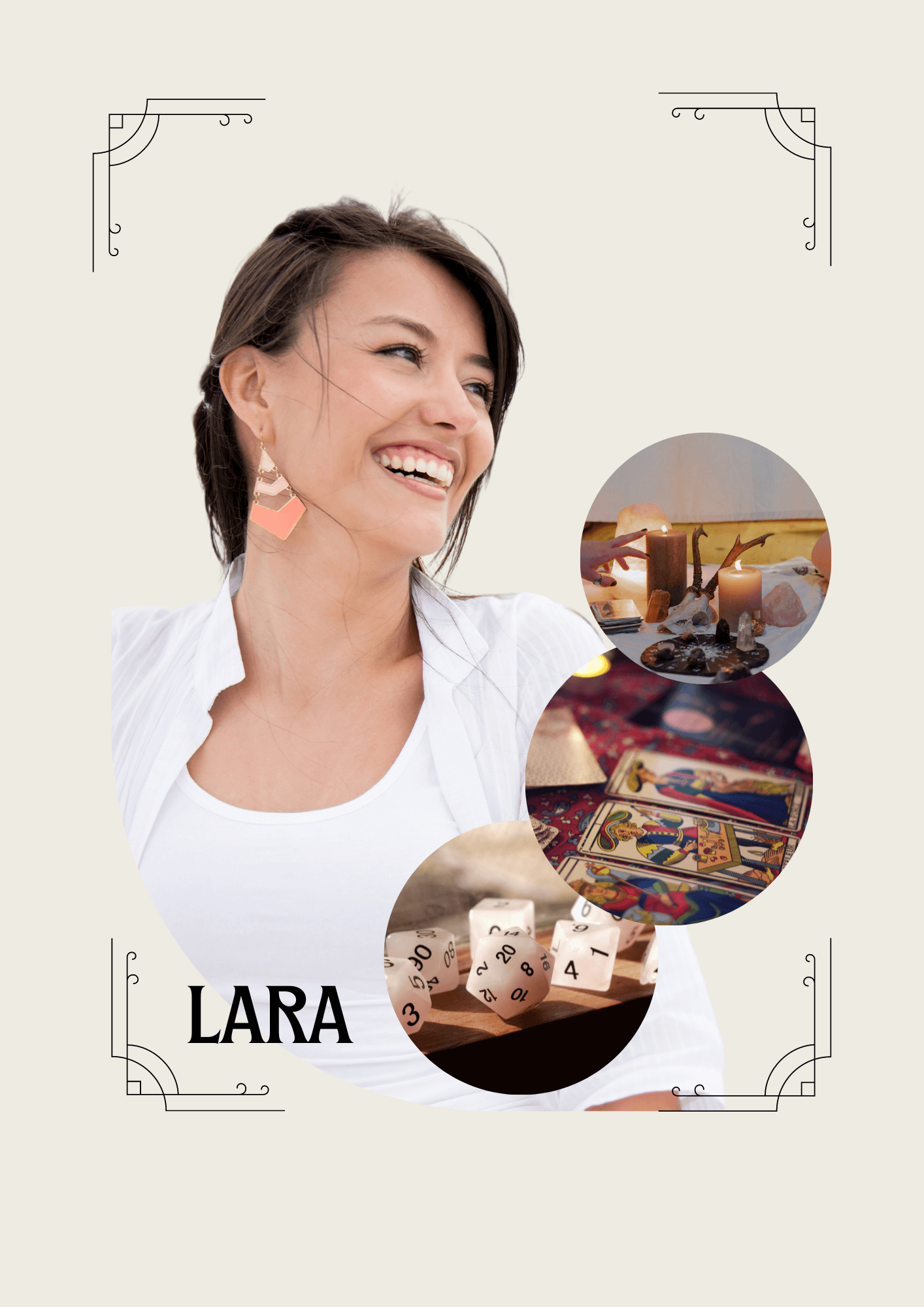 Lara - Fremdsprachen - Tarot & Kartenlegen - Arbeitslosigkeit - Energetisches Heilen - Heilung & Harmonisierung Lara - Fremdsprachen - Tarot & Kartenlegen - Arbeitslosigkeit - Energetisches Heilen - Heilung & Harmonisierung
